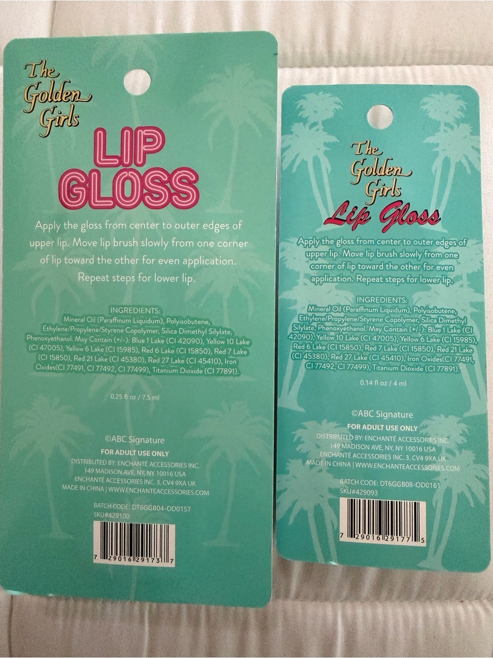 The Golden Girls Lip Gloss-Shimmer Set - Picture 3 of 6